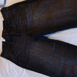 WHBM crop jeans high rise